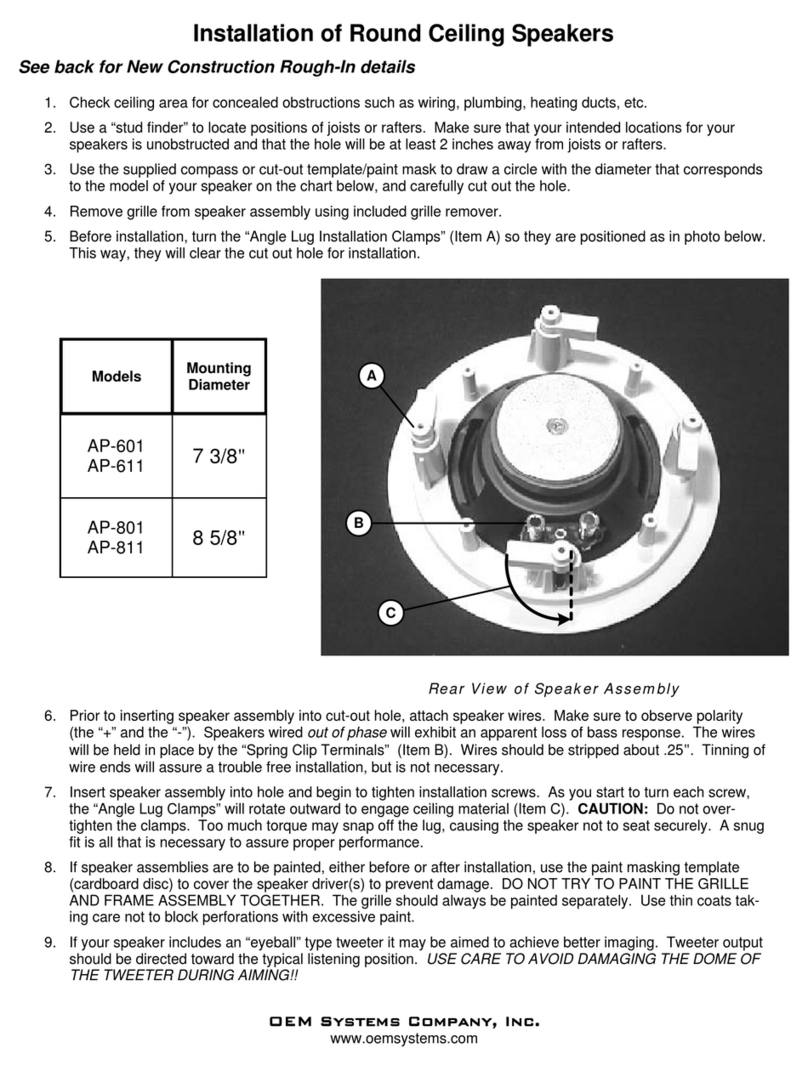 OEM Premium Series SC-802 E Manuel utilisateur