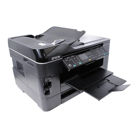Epson WorkForce WF-7525 Instructions de montage