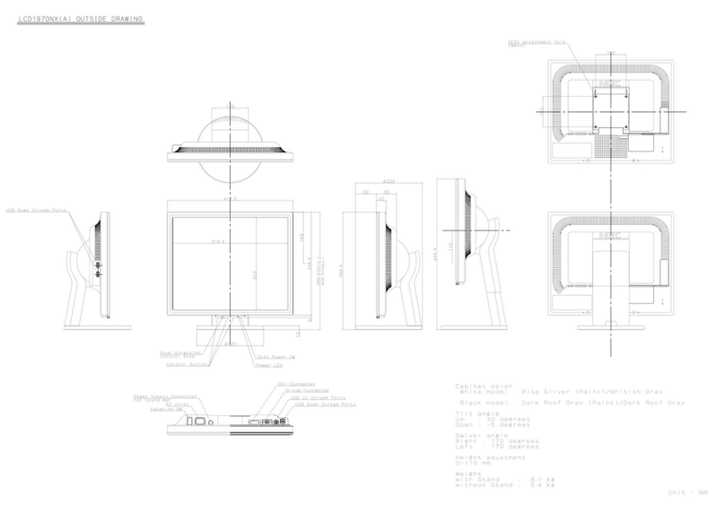 NEC MultiSync LCD1970NX Manuel utilisateur