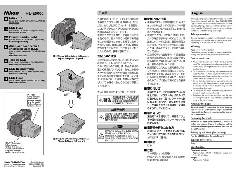 Nikon HL-E5000 Manuel utilisateur