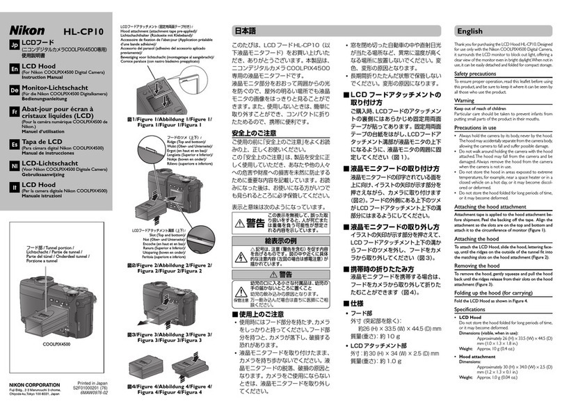 Nikon HL-CP10 Manuel utilisateur