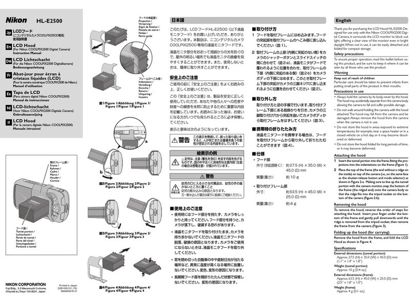 Nikon HL-E2500 Manuel utilisateur