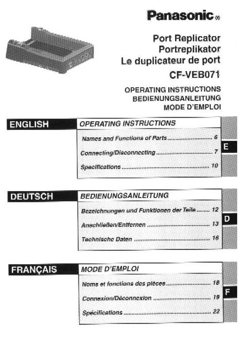 Panasonic CF-VEB071W Manuel utilisateur