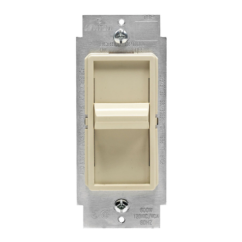 Leviton 6631-L Manuel utilisateur