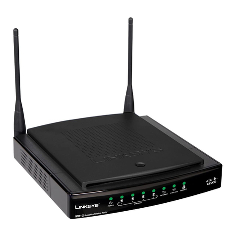 Linksys WRT100 - RangePlus Wireless Router Manuel d'utilisation