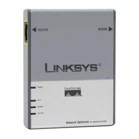 Linksys OGV200 - Network Optimizer For Gaming Instructions d'utilisation d'origine Linksys OGV200 - Network Optimizer For Gaming Instructions d'utilisation d'origine