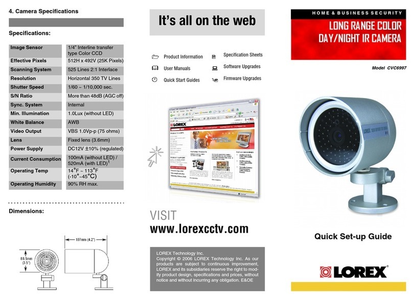 Lorex CVC6997 Manuel utilisateur