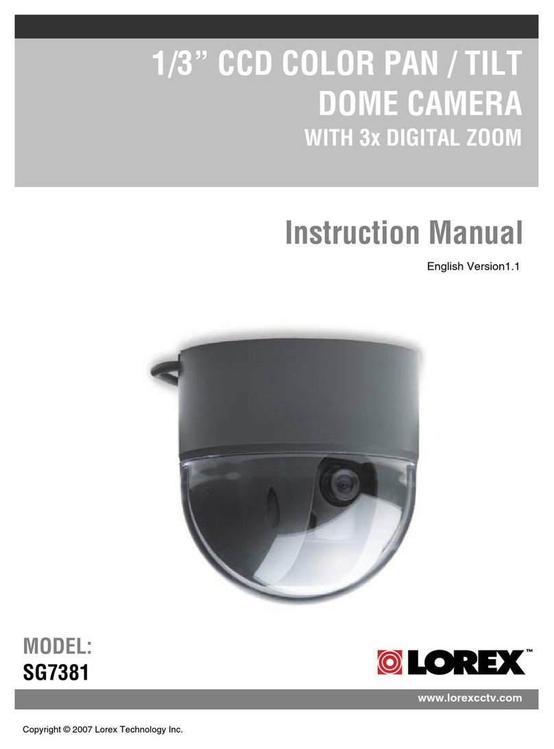 Lorex SG7381 Manuel utilisateur