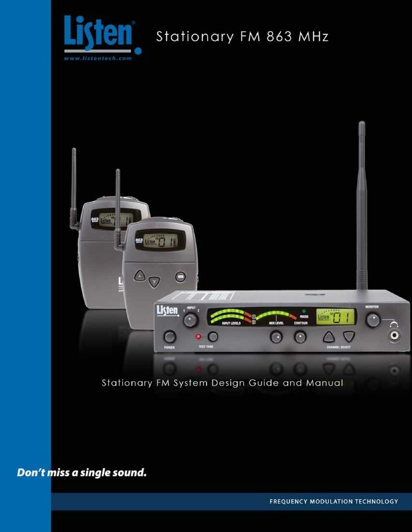 Listen lt-800 Mode d’emploi