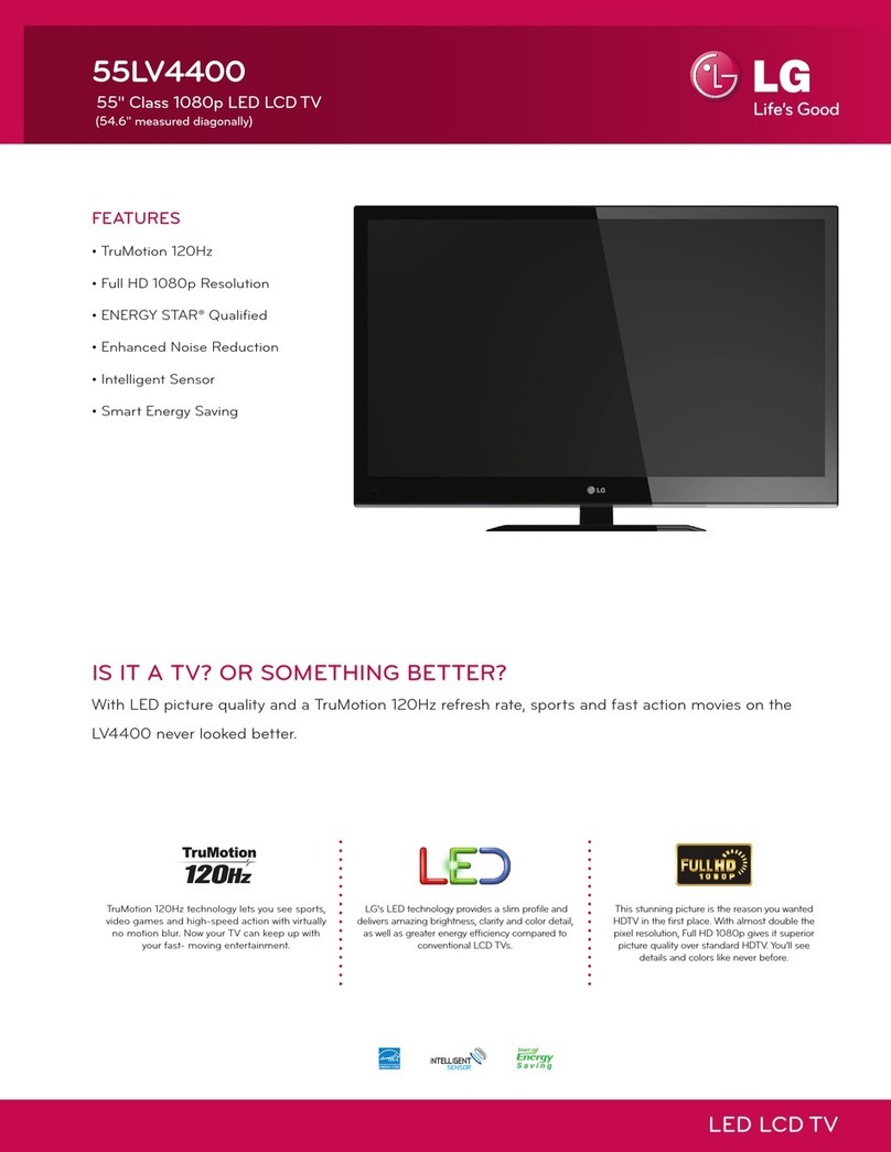 LG 55LV4400 Manuel utilisateur