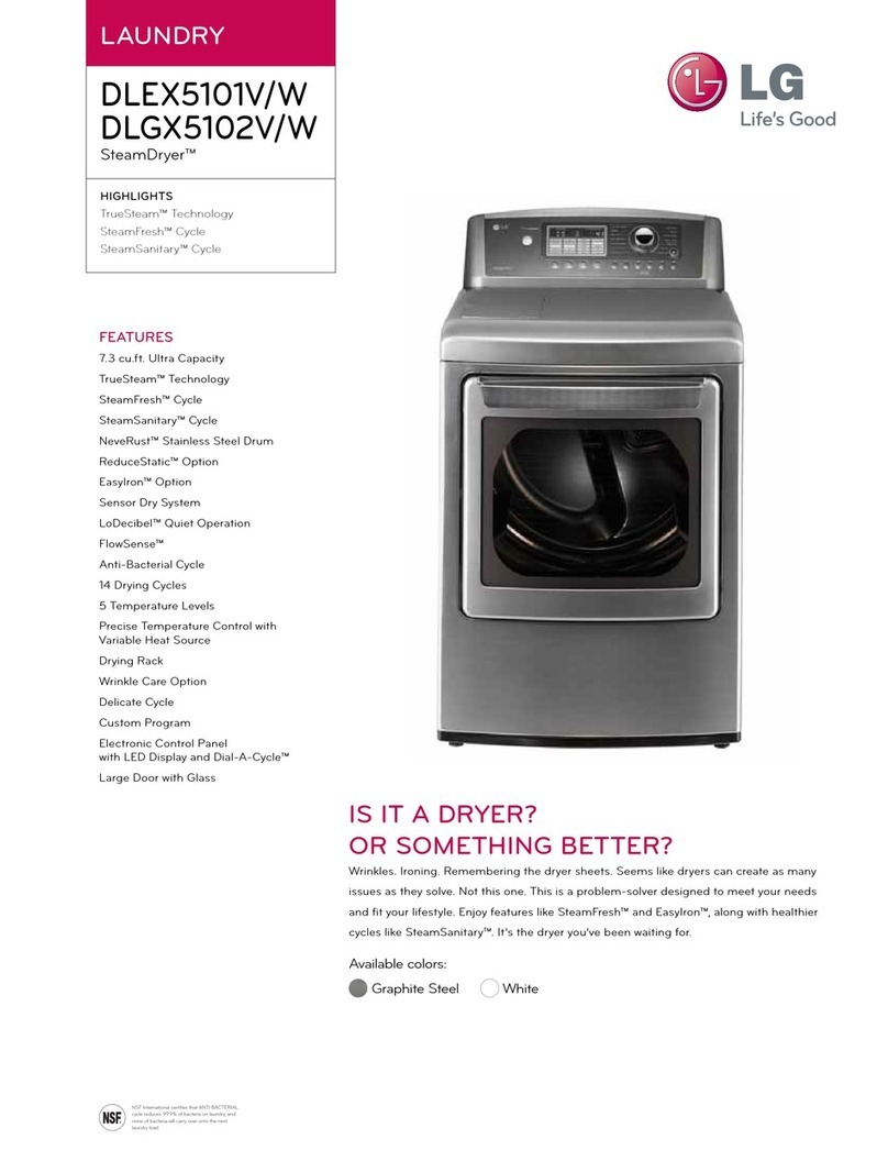 LG DLEX5101V Manuel utilisateur