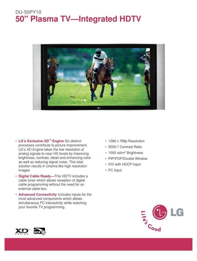 LG DU-50PY10 Manuel utilisateur