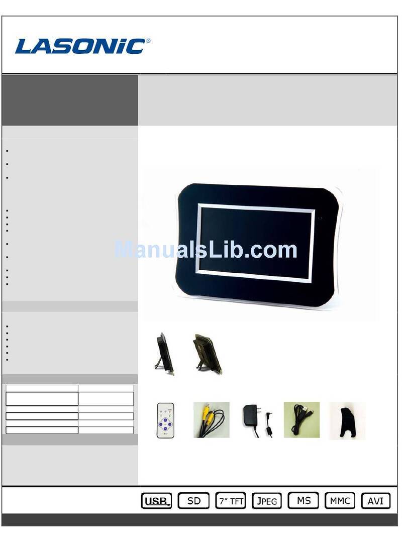 Lasonic JL-016 Manuel utilisateur Lasonic JL-016 Manuel utilisateur