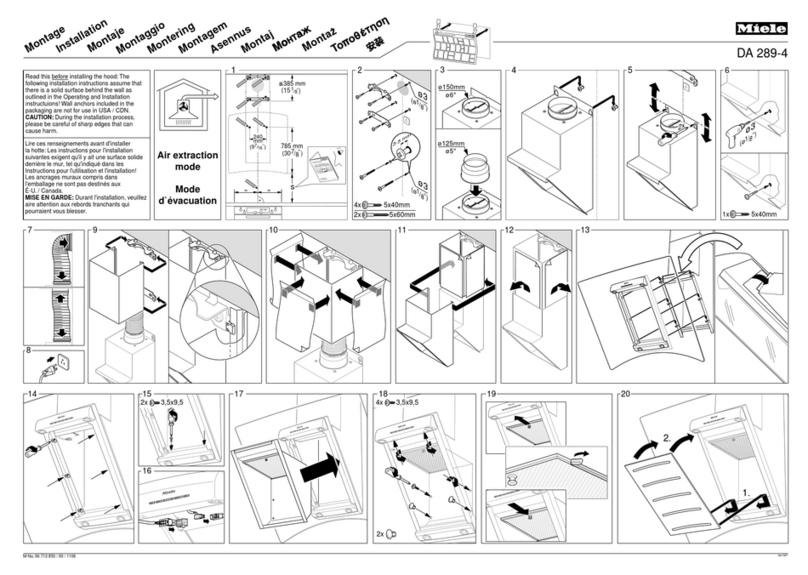 Miele DA 289-4 Manuel utilisateur