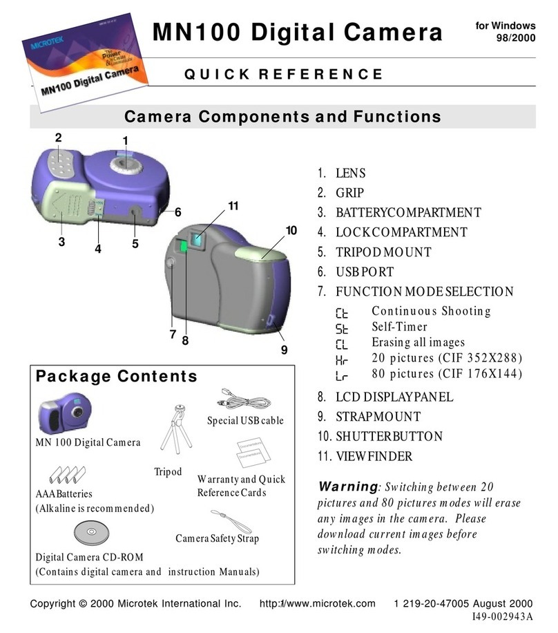 Microtek MN100 Manuel utilisateur