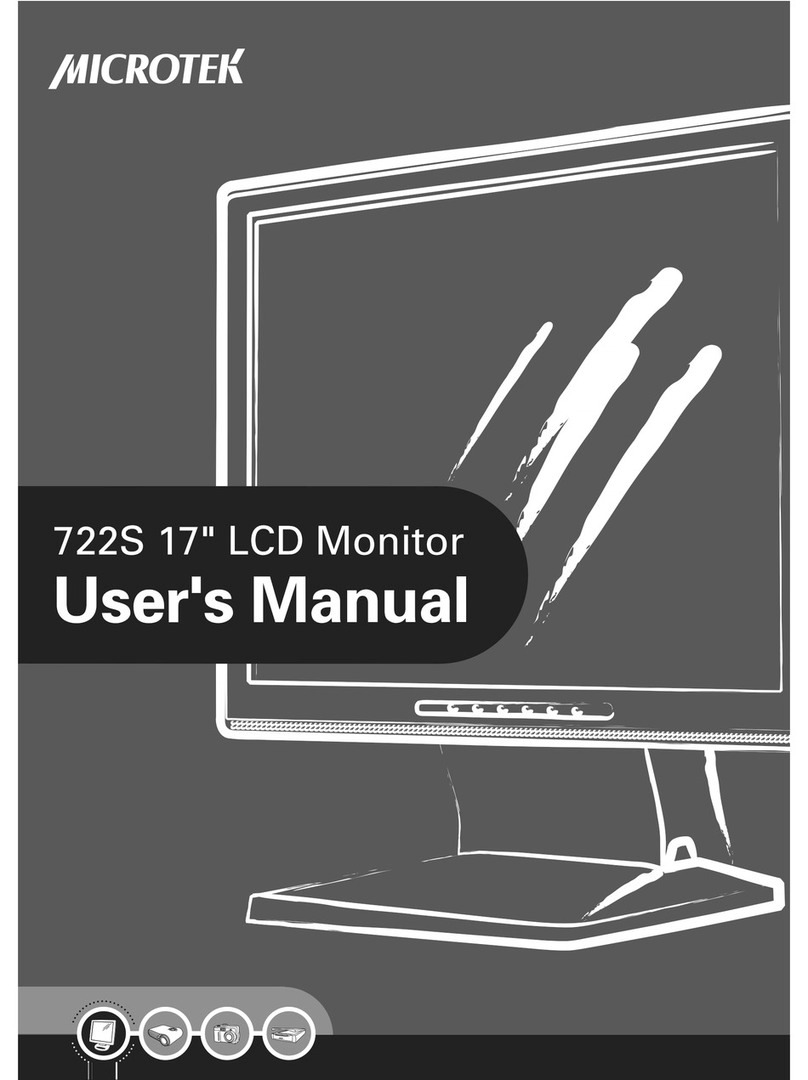Microtek 722S Manuel utilisateur