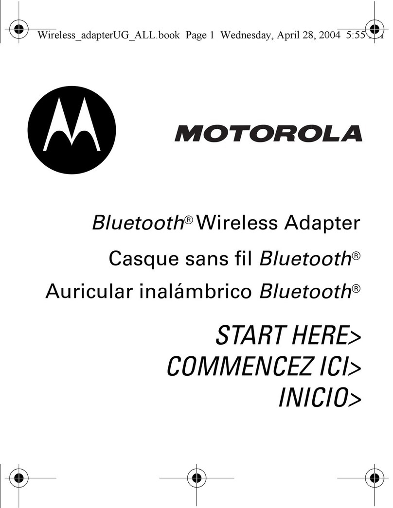 Motorola DC600 Mode d’emploi