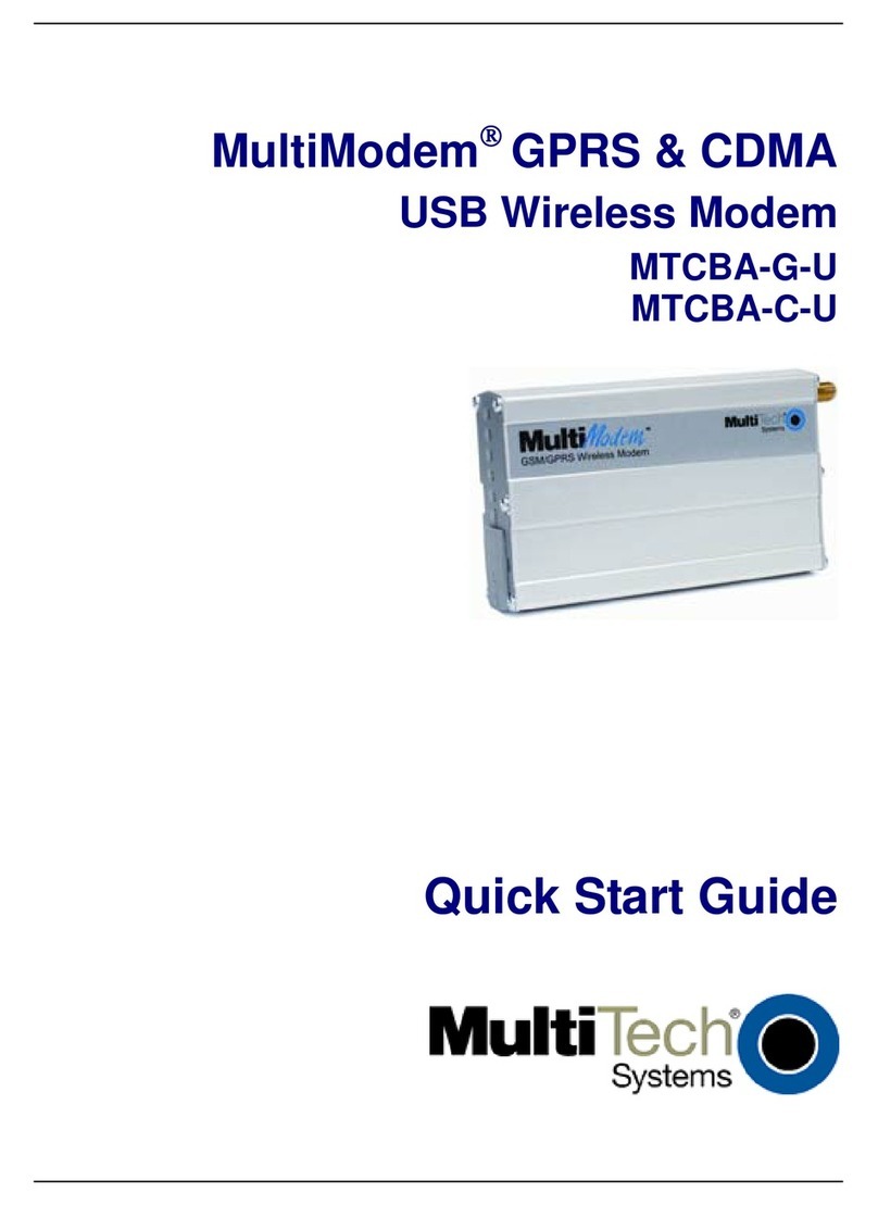 Multitech MTCBA-C-U-N1 Manuel utilisateur