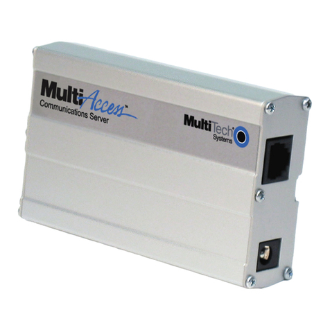 Multitech MA100-1M Manuel utilisateur