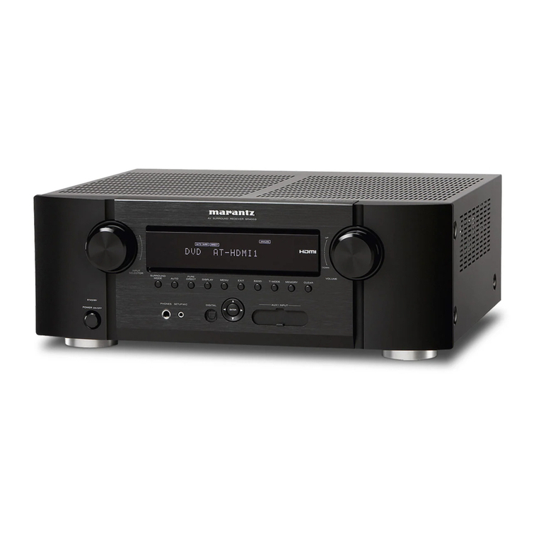 Marantz SR4003 Manuel utilisateur