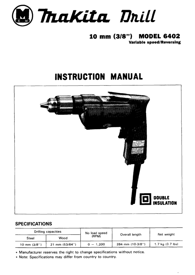 Makita 6402 Manuel utilisateur
