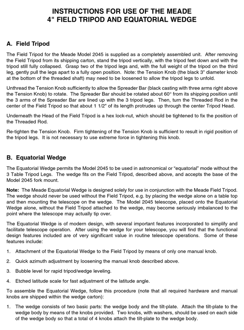 Meade 2045 Manuel utilisateur Meade 2045 Manuel utilisateur