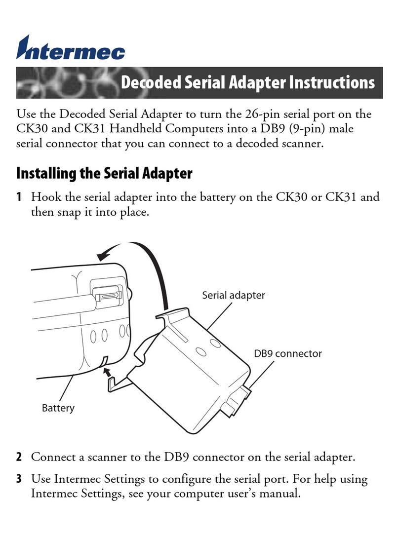 Intermec CK30 Manuel utilisateur