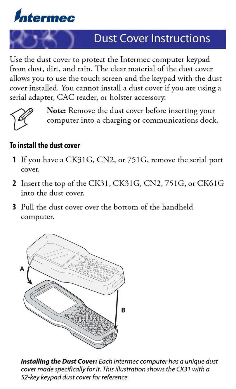 Intermec 751G Manuel utilisateur