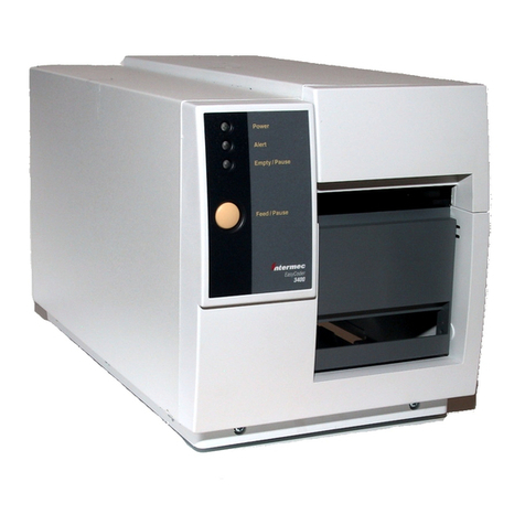 Intermec EasyCoder 3400e Manuel utilisateur Intermec EasyCoder 3400e Manuel utilisateur