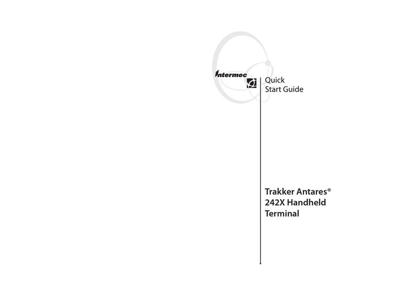 Intermec Trakker Antares 2420 Manuel utilisateur