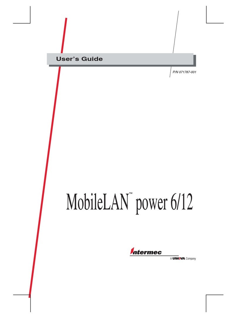 Intermec Power6/12 Manuel utilisateur