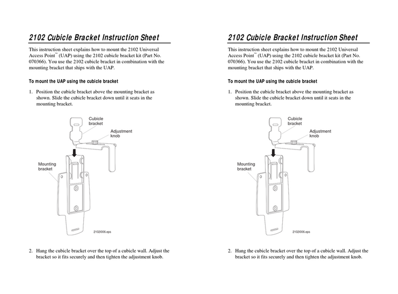 Intermec MobileLAN access 2102 Mode d’emploi