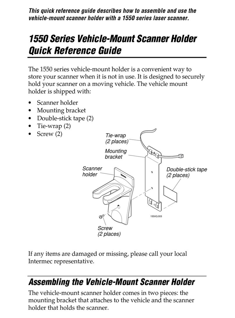 Intermec Sabre 1550 Manuel utilisateur Intermec Sabre 1550 Manuel utilisateur