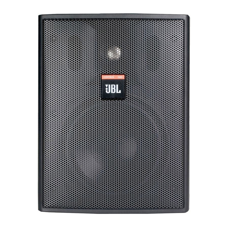 JBL Control Control 25 Manuel utilisateur