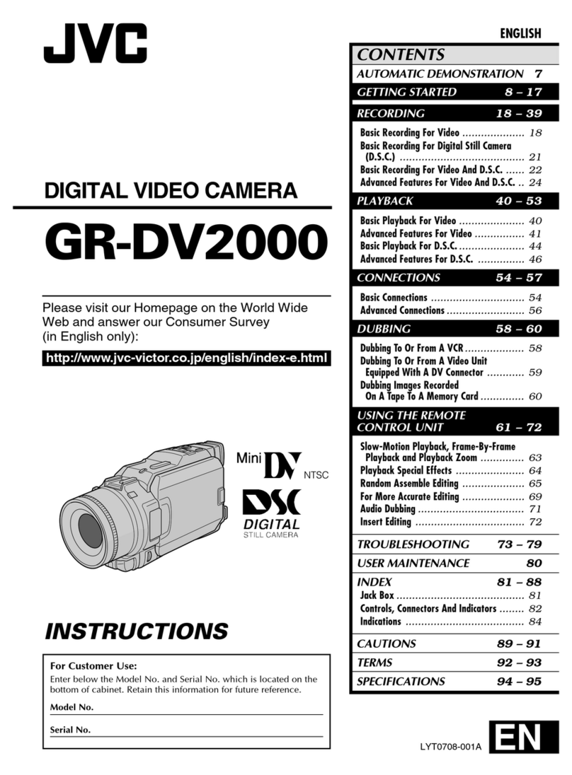 JVC GR-DV2000ED Manuel utilisateur
