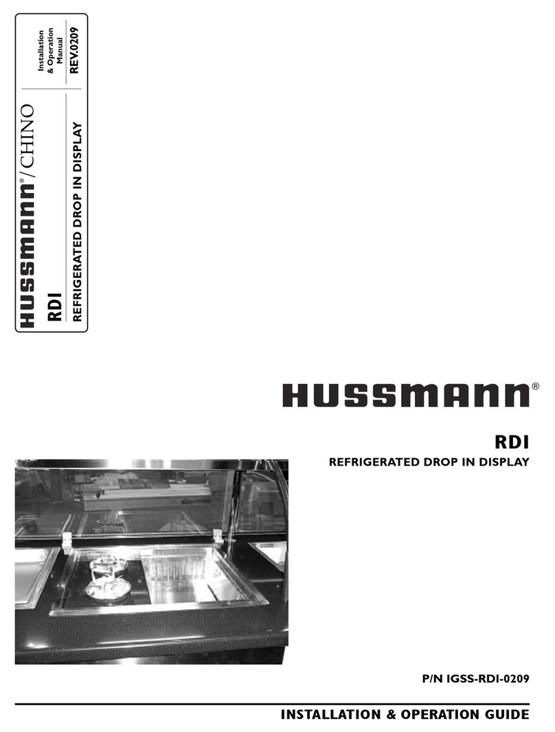 Hussmann RDI Mode d'emploi