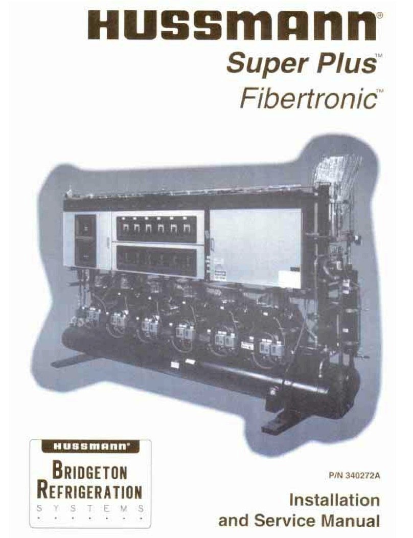 Hussmann Super Plus Manuel utilisateur