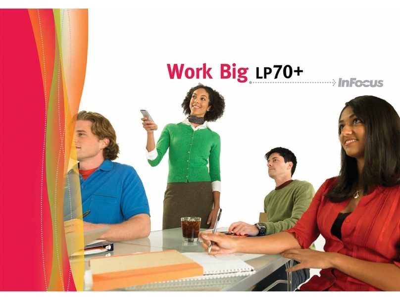 InFocus LP 70+ Manuel utilisateur