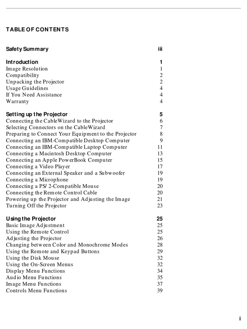 InFocus LP610 Manuel utilisateur InFocus LP610 Manuel utilisateur