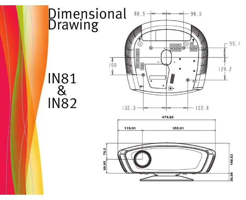 InFocus IN82 Mode d’emploi