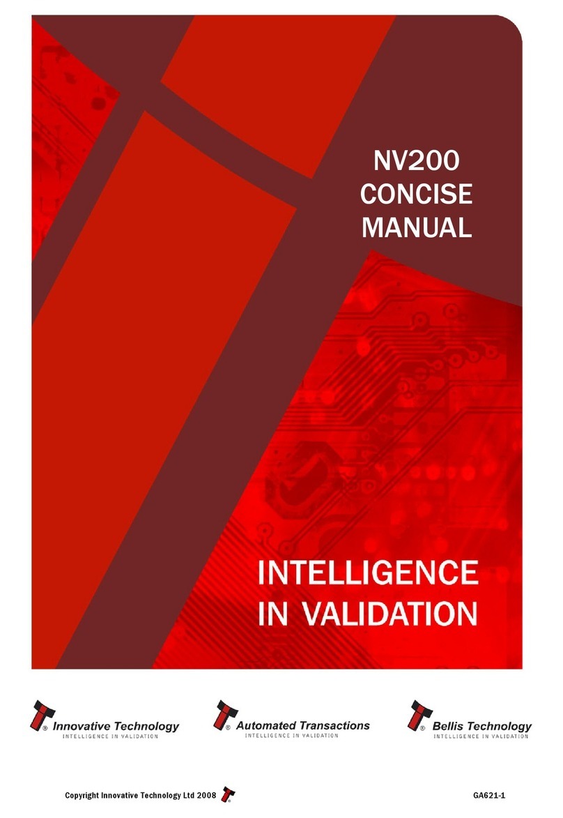 Innovative NV200 Manuel utilisateur Innovative NV200 Manuel utilisateur