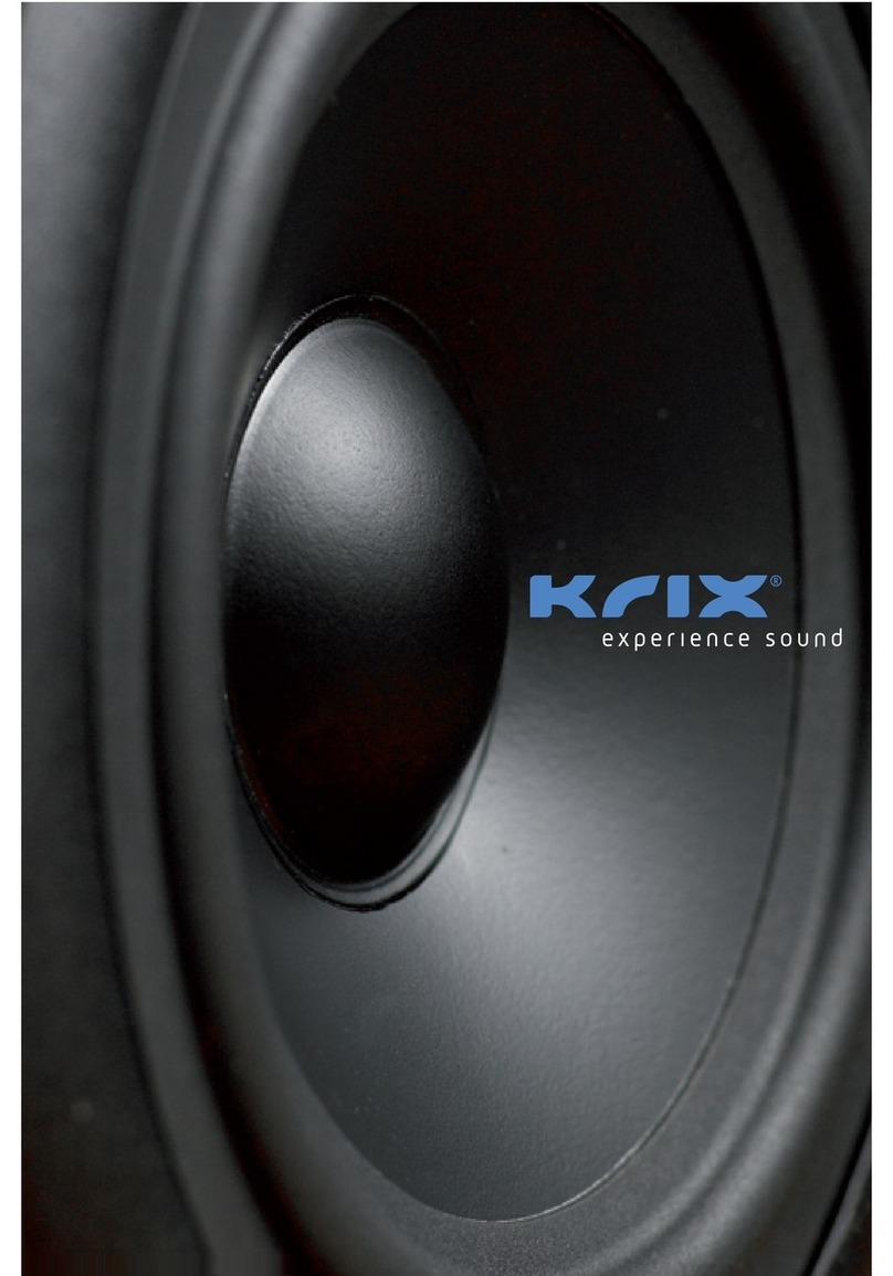 Krix Apex Manuel utilisateur