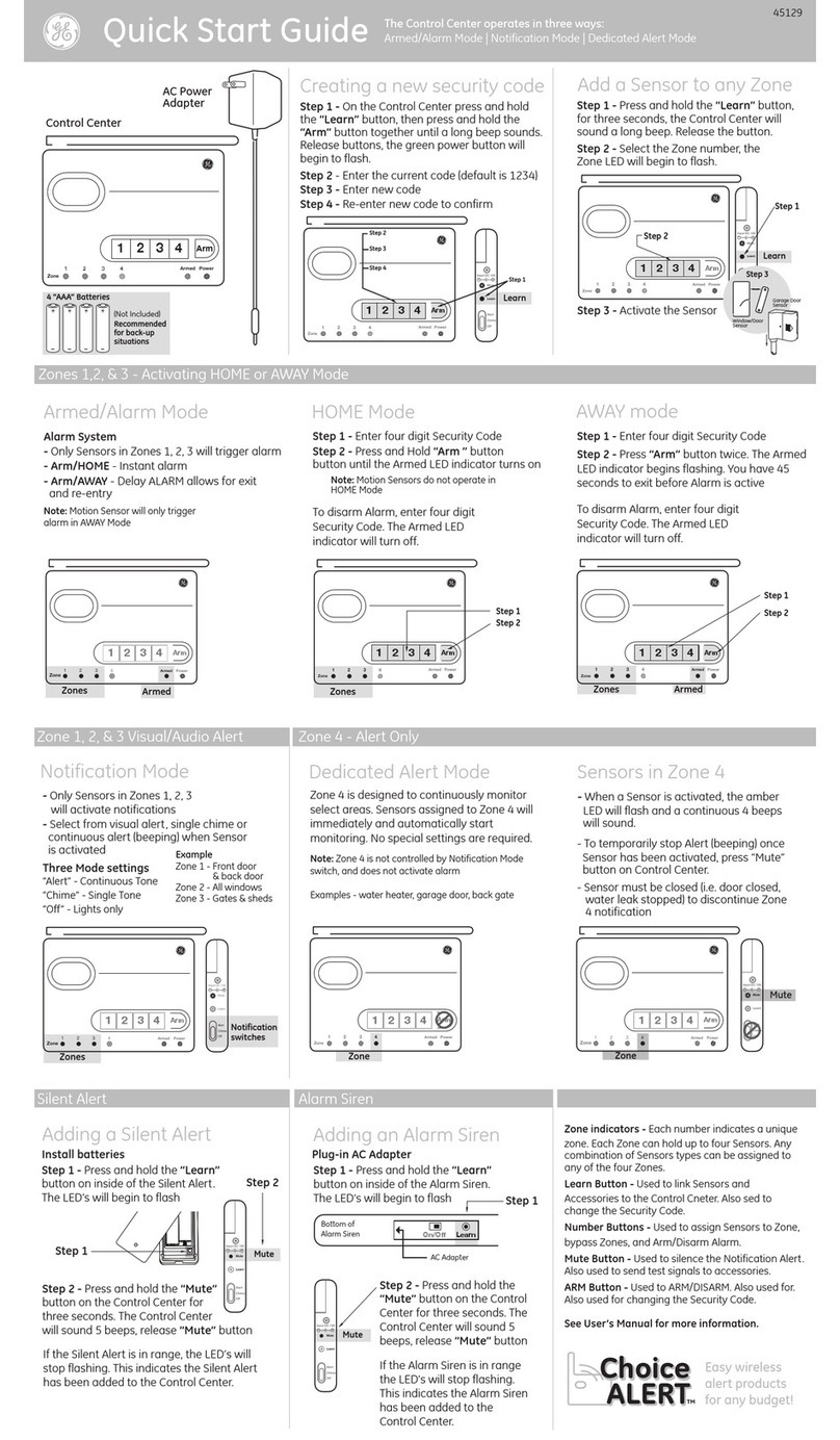 GE 45129 Manuel utilisateur