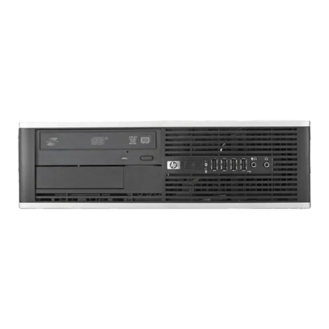 HP Compaq 6000 Pro SFF Manuel d'utilisation et d'entretien