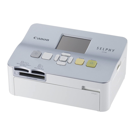 Canon SELPHY CP780 Manuel utilisateur
