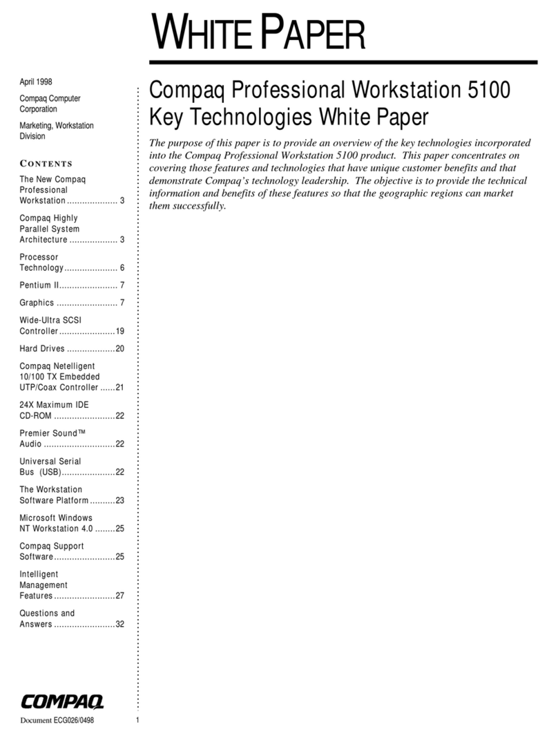 Compaq Compaq PW5100 Manuel