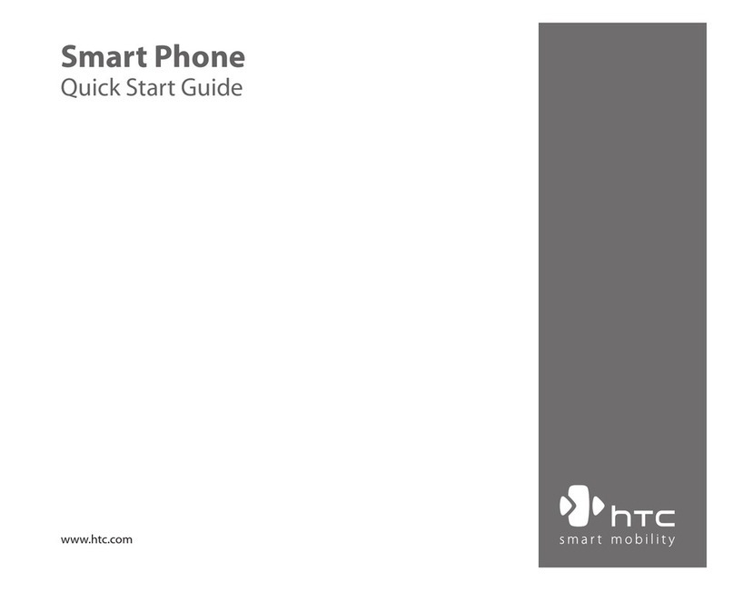 HTC S620 - Smartphone - GSM Manuel utilisateur