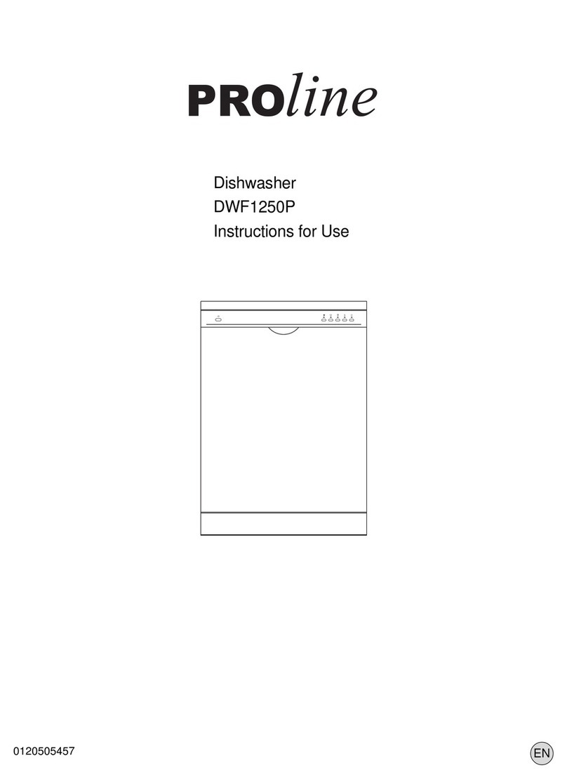 Proline DWF1250P Manuel utilisateur