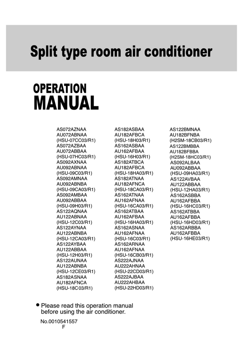 Haier AS072AZBAA Manuel utilisateur