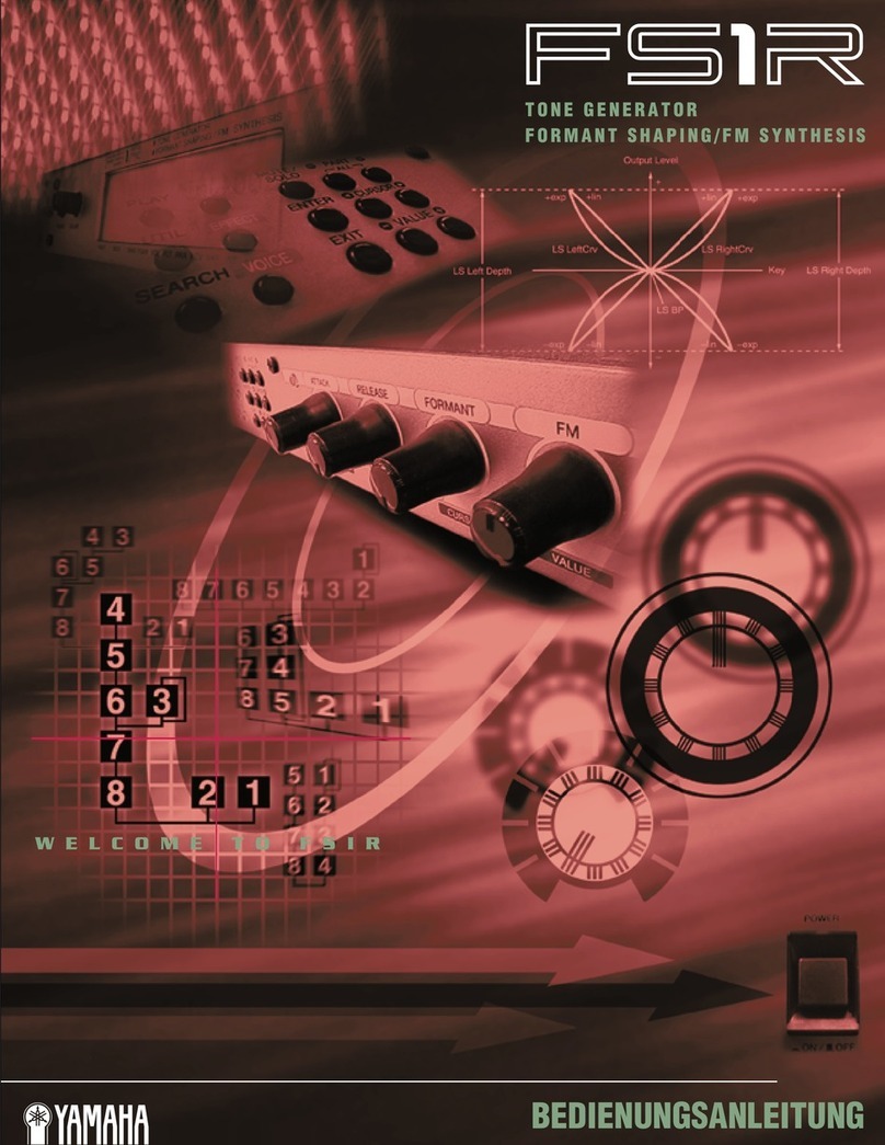 Yamaha FS1R Manuel utilisateur